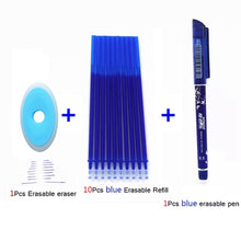 Load image into Gallery viewer, 20 Pcs/Set 0.38mm Erasable Pen Refill for Office Signature Gel Pen Erasable Pen Blue/Black/Red Ink Rods School Writing Tools