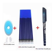 Load image into Gallery viewer, 20 Pcs/Set 0.38mm Erasable Pen Refill for Office Signature Gel Pen Erasable Pen Blue/Black/Red Ink Rods School Writing Tools