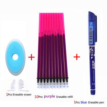 Load image into Gallery viewer, 20 Pcs/Set 0.38mm Erasable Pen Refill for Office Signature Gel Pen Erasable Pen Blue/Black/Red Ink Rods School Writing Tools