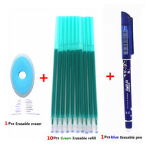 Load image into Gallery viewer, 20 Pcs/Set 0.38mm Erasable Pen Refill for Office Signature Gel Pen Erasable Pen Blue/Black/Red Ink Rods School Writing Tools