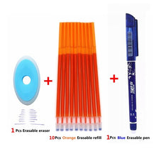Load image into Gallery viewer, 20 Pcs/Set 0.38mm Erasable Pen Refill for Office Signature Gel Pen Erasable Pen Blue/Black/Red Ink Rods School Writing Tools