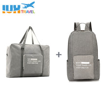 Load image into Gallery viewer, Men Travel Bags WaterProof Nylon Folding laptop Bag Large Capacity Bag luggage Travel Bags Portable women Handbags