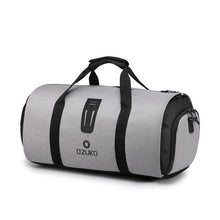 Load image into Gallery viewer, OZUKO Multifunction Large Capacity Men Travel Bag Waterproof Duffle Bag for Trip Suit Storage Hand Luggage Bags with Shoe Pouch