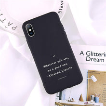 Load image into Gallery viewer, Lovebay For iPhone 7 Case Love Heart Letter For iPhone 6 6s 8 Plus 5s SE XR XS Max Phone Case Animal Soft TPU Silicon Back Cover