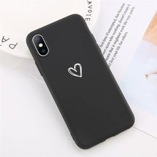 Load image into Gallery viewer, Lovebay For iPhone 7 Case Love Heart Letter For iPhone 6 6s 8 Plus 5s SE XR XS Max Phone Case Animal Soft TPU Silicon Back Cover