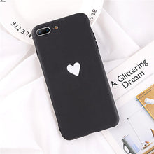 Load image into Gallery viewer, Lovebay For iPhone 7 Case Love Heart Letter For iPhone 6 6s 8 Plus 5s SE XR XS Max Phone Case Animal Soft TPU Silicon Back Cover