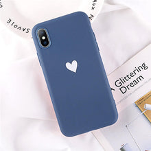 Load image into Gallery viewer, Lovebay For iPhone 7 Case Love Heart Letter For iPhone 6 6s 8 Plus 5s SE XR XS Max Phone Case Animal Soft TPU Silicon Back Cover