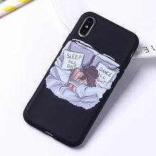 Load image into Gallery viewer, Fashion Queen Classy Paris Girl Summer Travel Mom Baby Soft Silicone Candy Case Coque For iPhone 6 5S 8 8Plus X XS Max 7 7Plus
