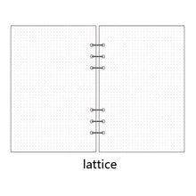 Load image into Gallery viewer, JIANWU  A variety of matte binder loose strap loose leaf inner core  A6 A7 notebook bullet journal a5 planner office supplies