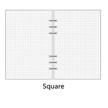 Load image into Gallery viewer, JIANWU  A variety of matte binder loose strap loose leaf inner core  A6 A7 notebook bullet journal a5 planner office supplies