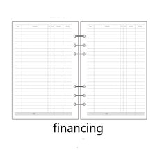 Load image into Gallery viewer, JIANWU  A variety of matte binder loose strap loose leaf inner core  A6 A7 notebook bullet journal a5 planner office supplies