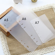 Load image into Gallery viewer, JIANWU  A variety of matte binder loose strap loose leaf inner core  A6 A7 notebook bullet journal a5 planner office supplies